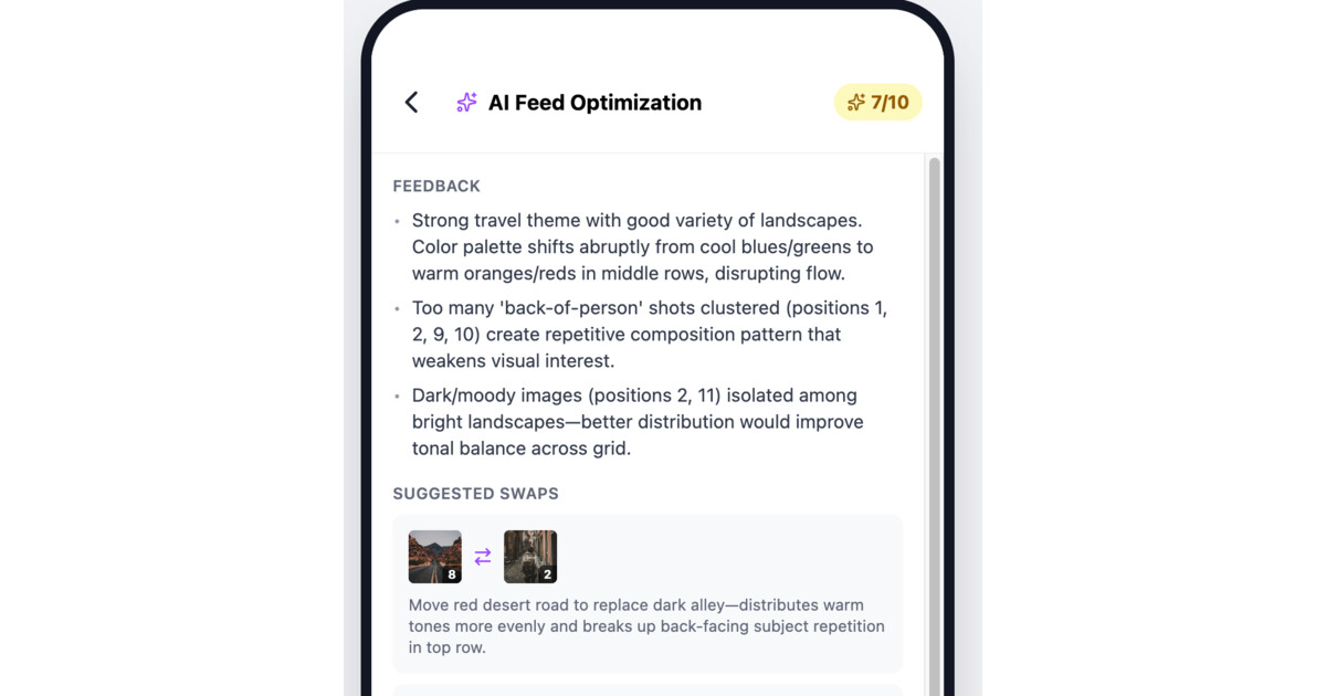How AI Can Fix a Messy Instagram Grid (And Why We Built It Into PlanYourFeed)